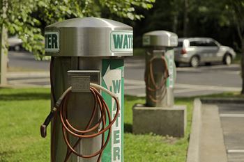 Car wash area